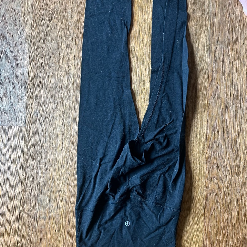 Black Lululemon Leggings size 2